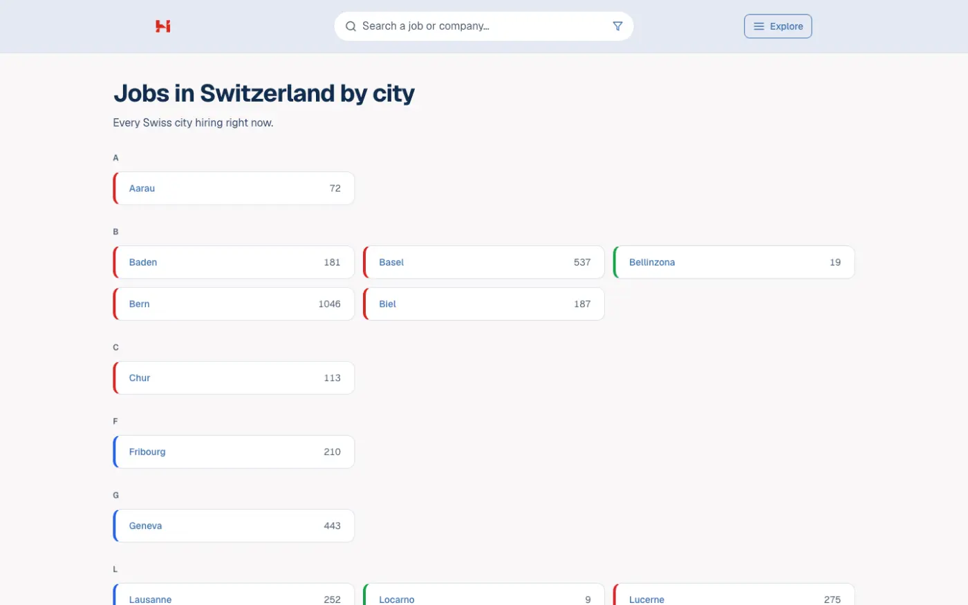 HelveJobs - Screenshot 4