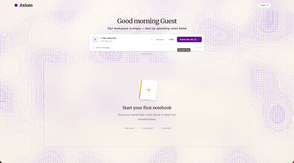 Axiom - Screenshot 2