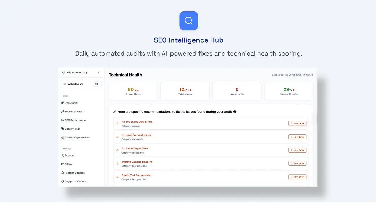 VibeMarketing | AI marketing platform - Screenshot 1