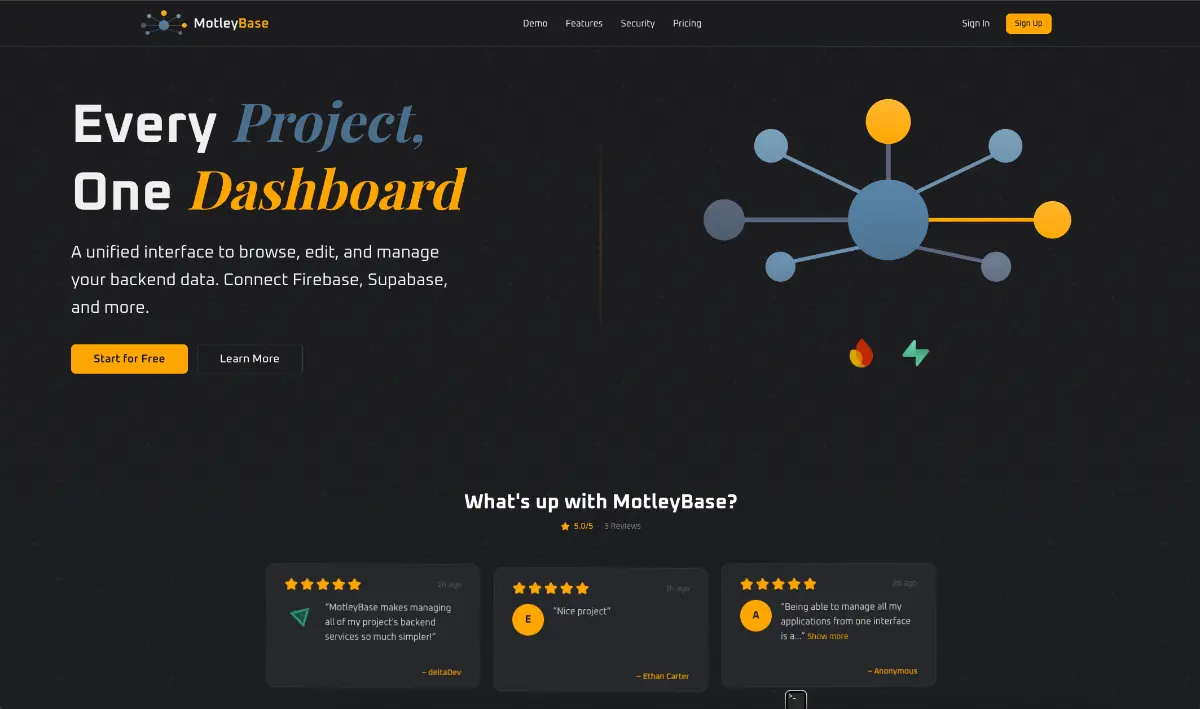 MotleyBase - Screenshot 1