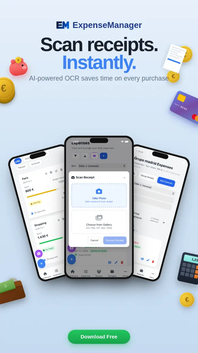 ExpenseManager - Screenshot 3