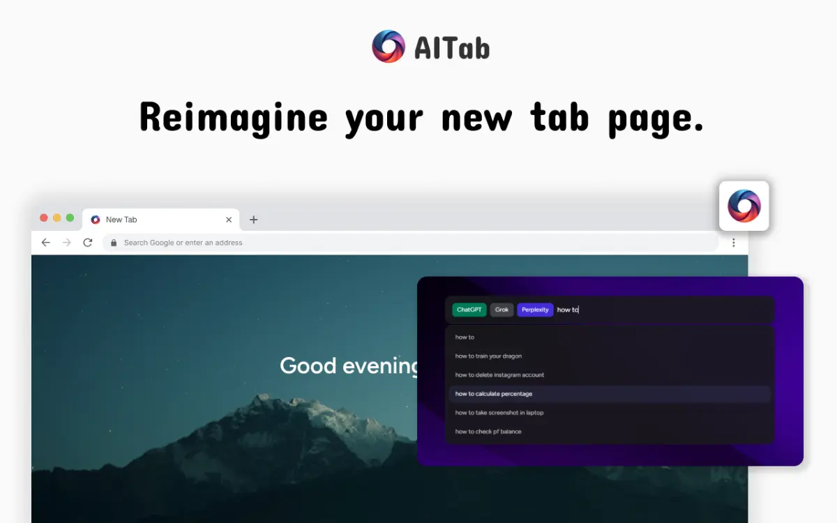 AITab - Screenshot 1
