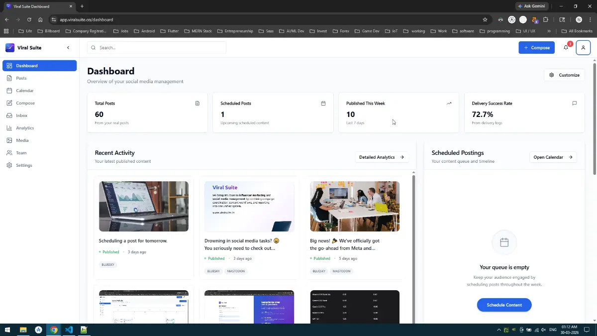 Viral Suite - Screenshot 1