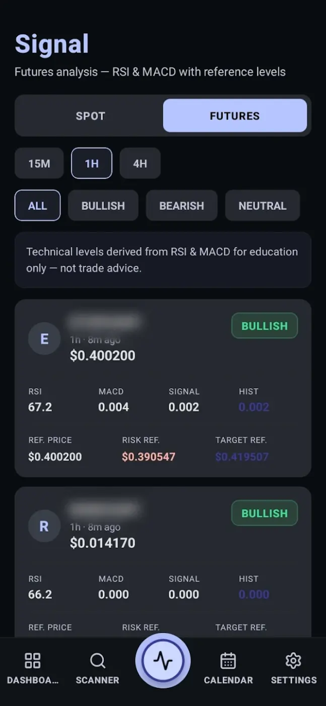 SignalWatch: Crypto Quant - Screenshot 5