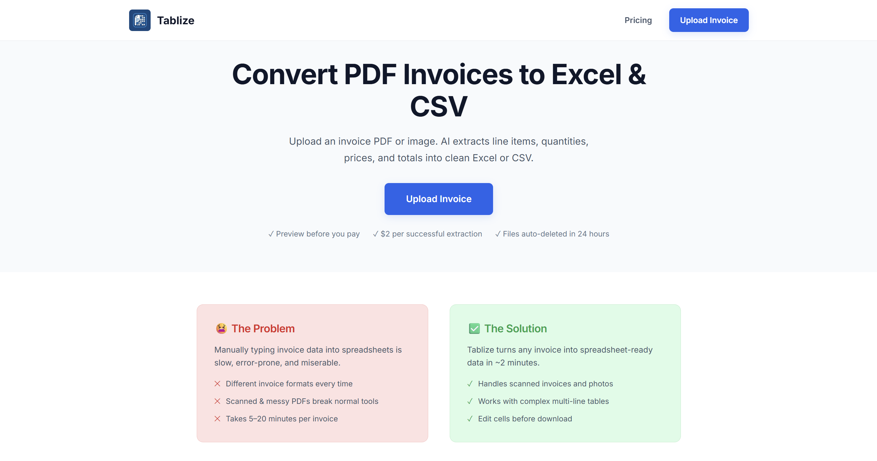 Tablize - Screenshot 1