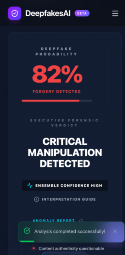 DeepfakesAI - Screenshot 1