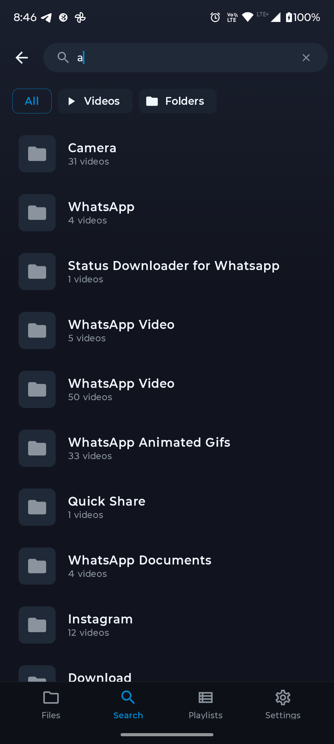 VX Video Player - Screenshot 3