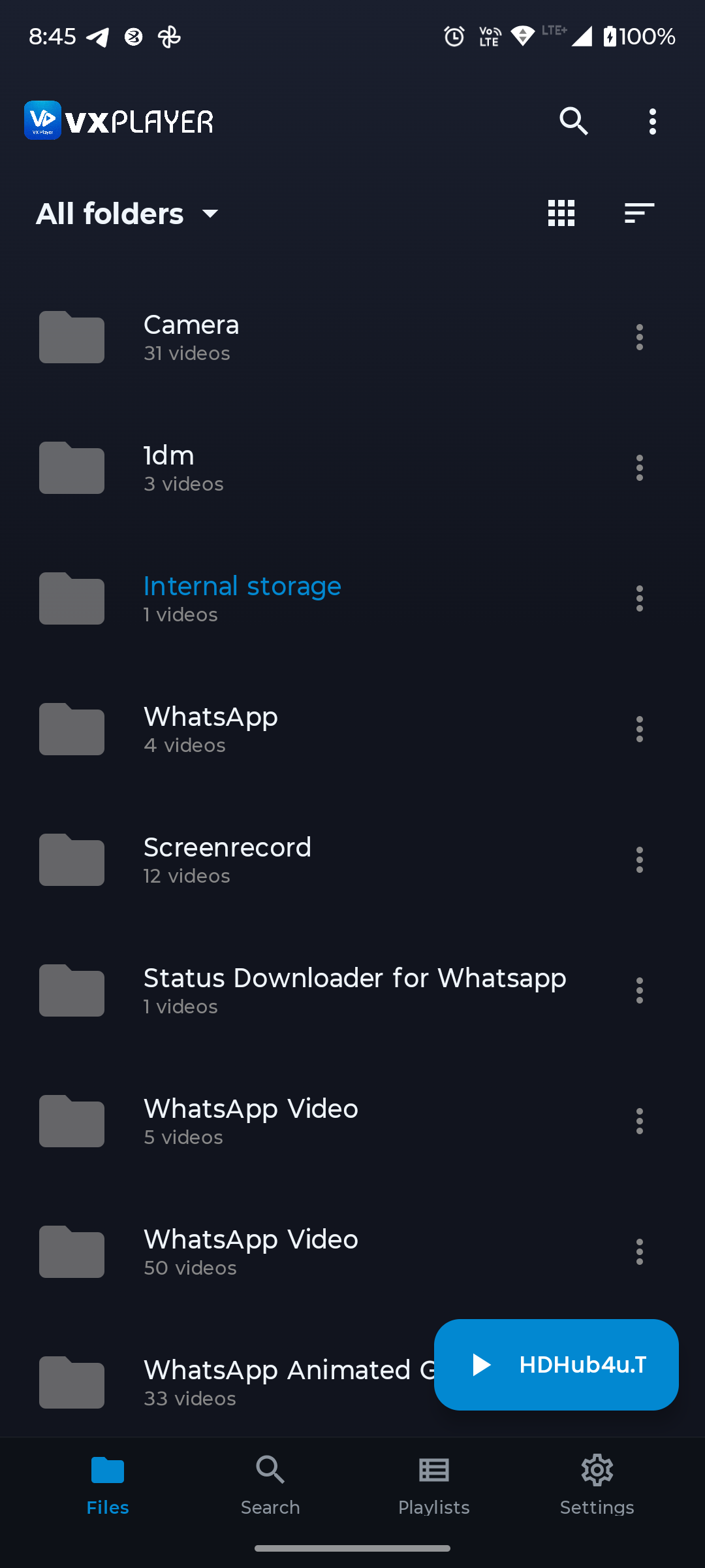 VX Video Player - Screenshot 5
