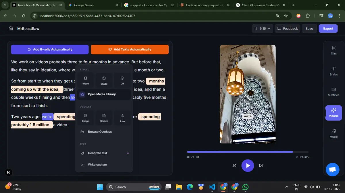 NextClip - Screenshot 2