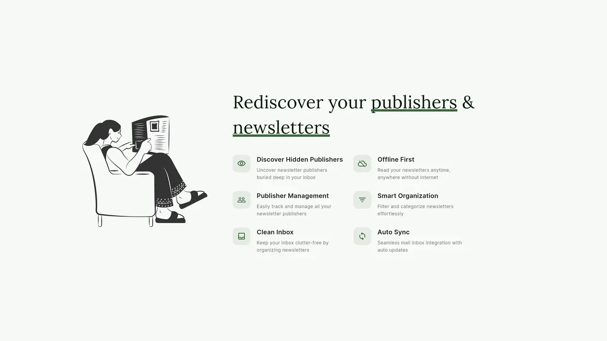 Letters - Newsletters management app - Screenshot 2