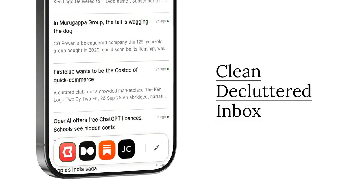 Letters - Newsletters management app - Screenshot 4
