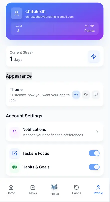 FocusFox - Screenshot 1