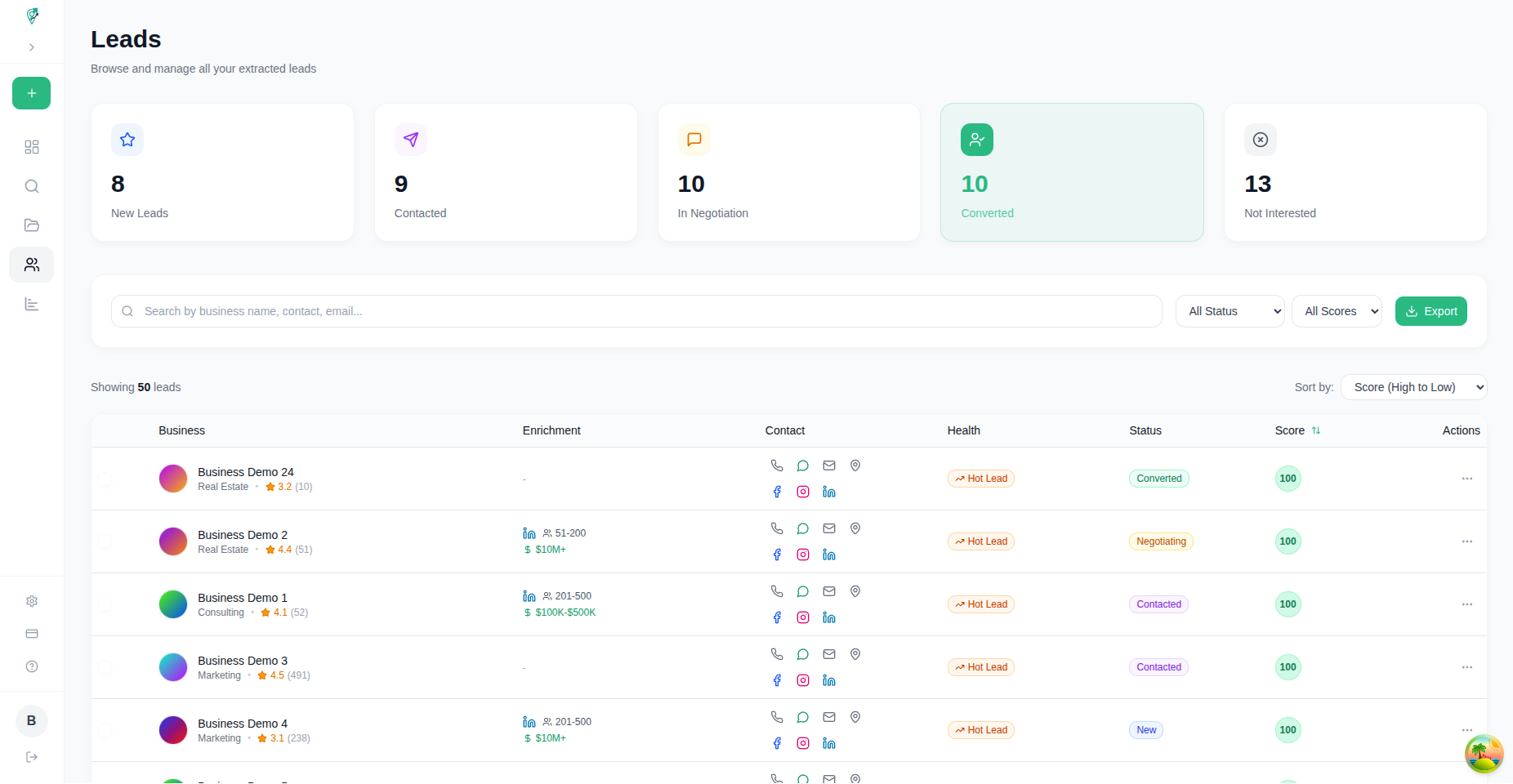 MapsLead Extractor - Screenshot 4