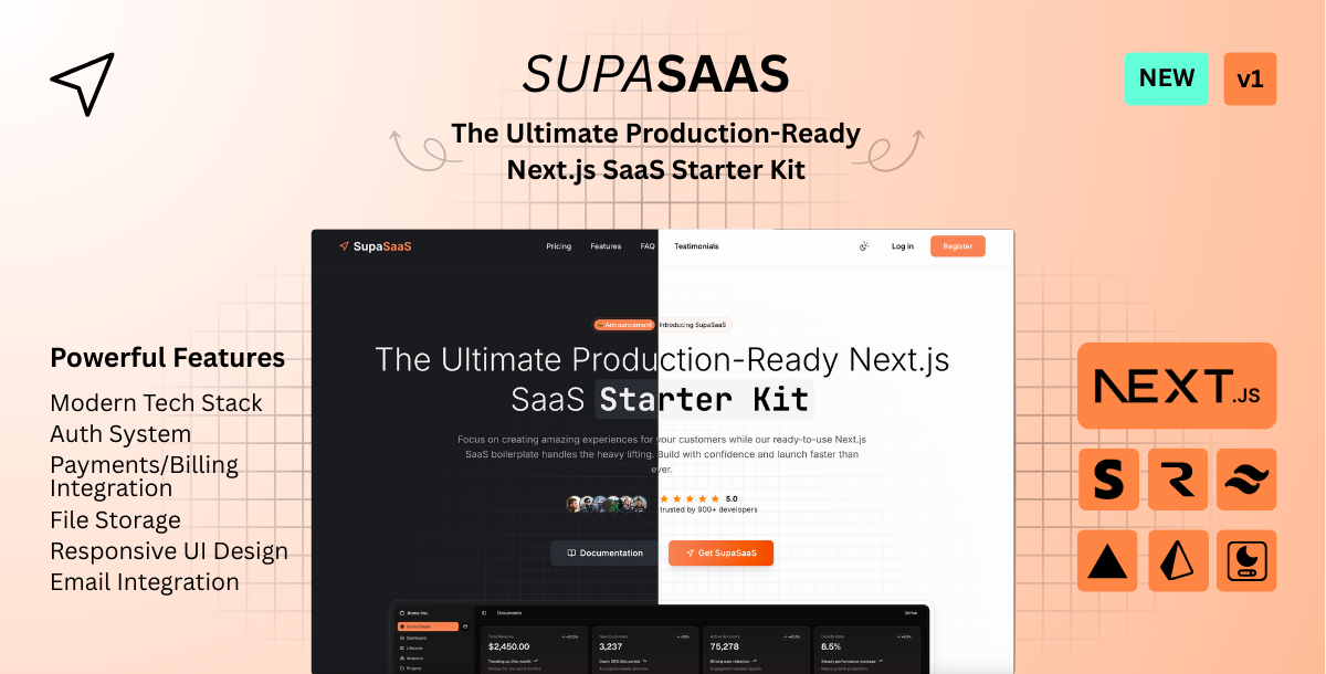 SupaSaaS - Screenshot 1