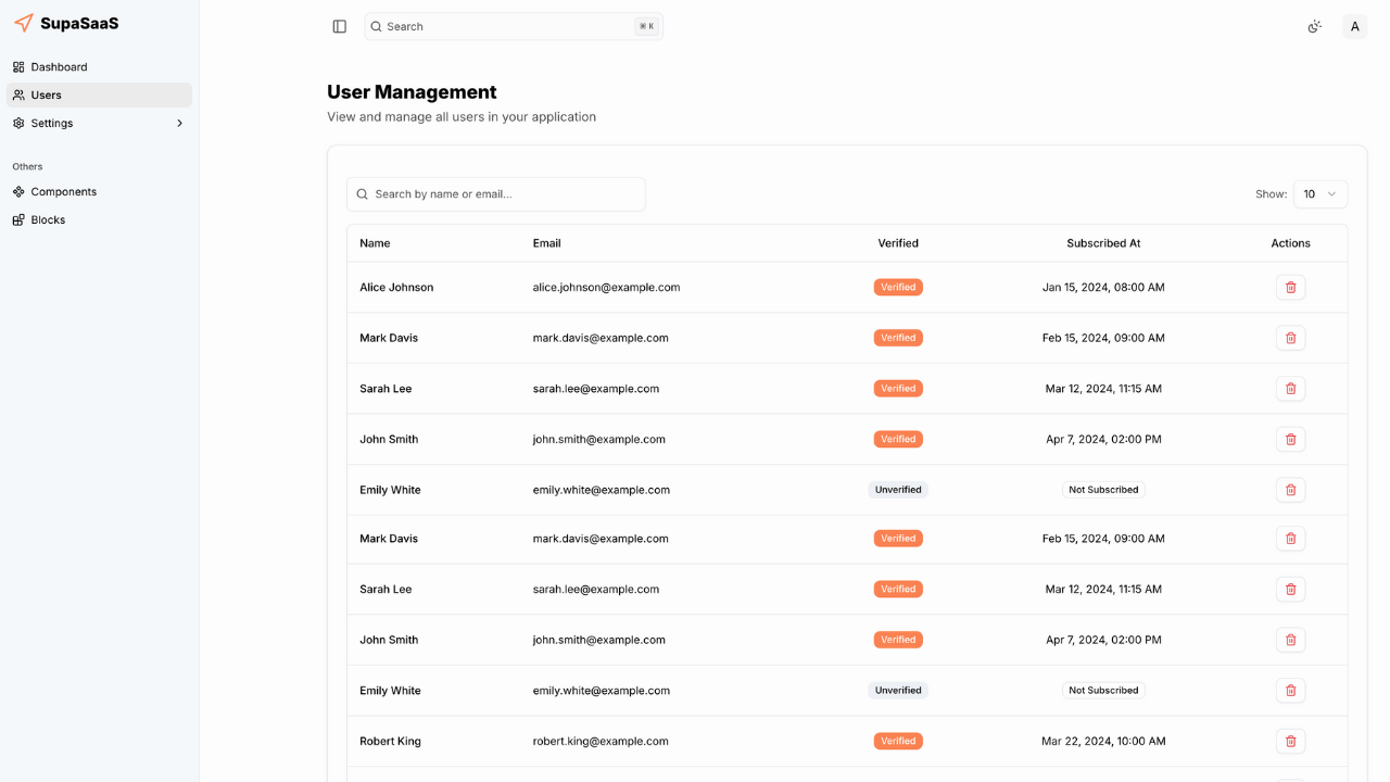 SupaSaaS - Screenshot 4