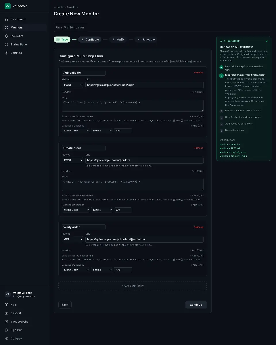 Velprove - Screenshot 4