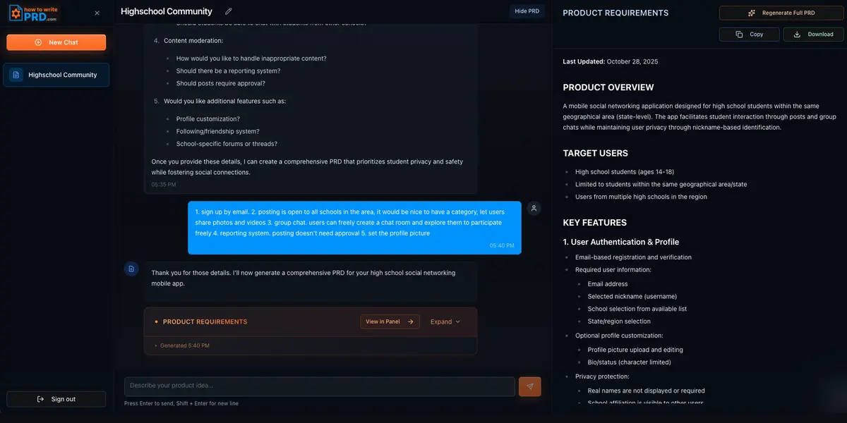 How to Write PRD - Screenshot 1