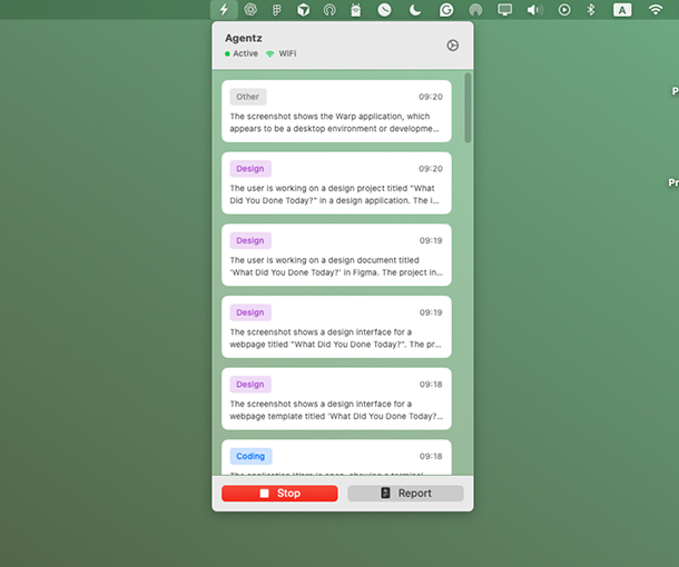 AI Time Tracker - Screenshot 3