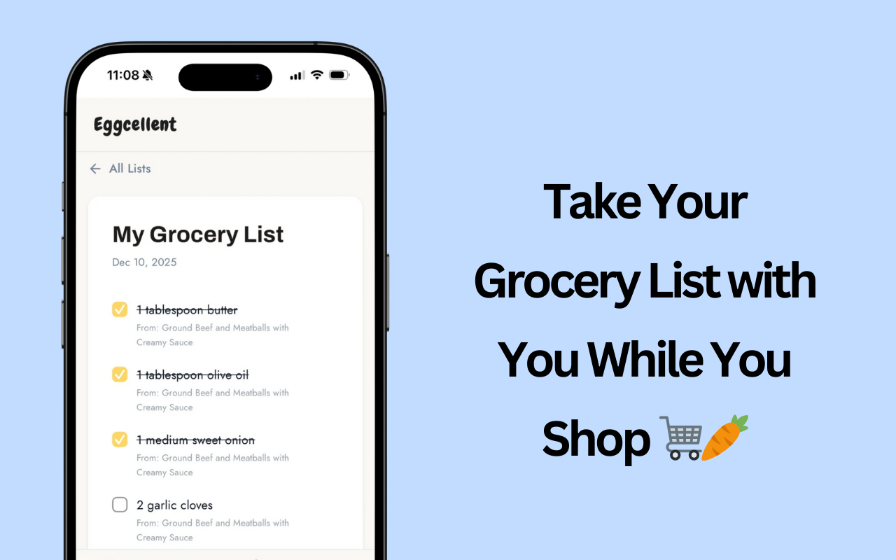Eggcellent - Recipe Converter - Screenshot 4