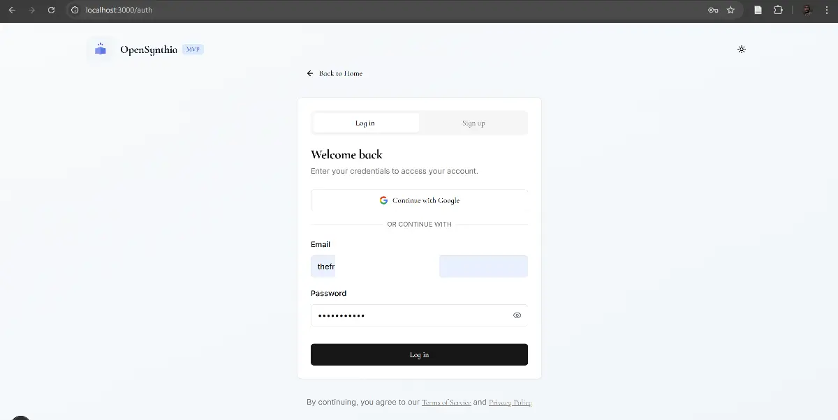 Opensynthia - Screenshot 2