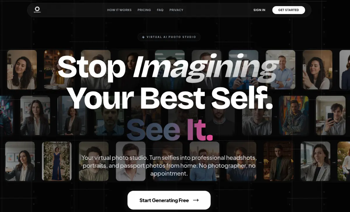 MyPhotoAI - Screenshot 1