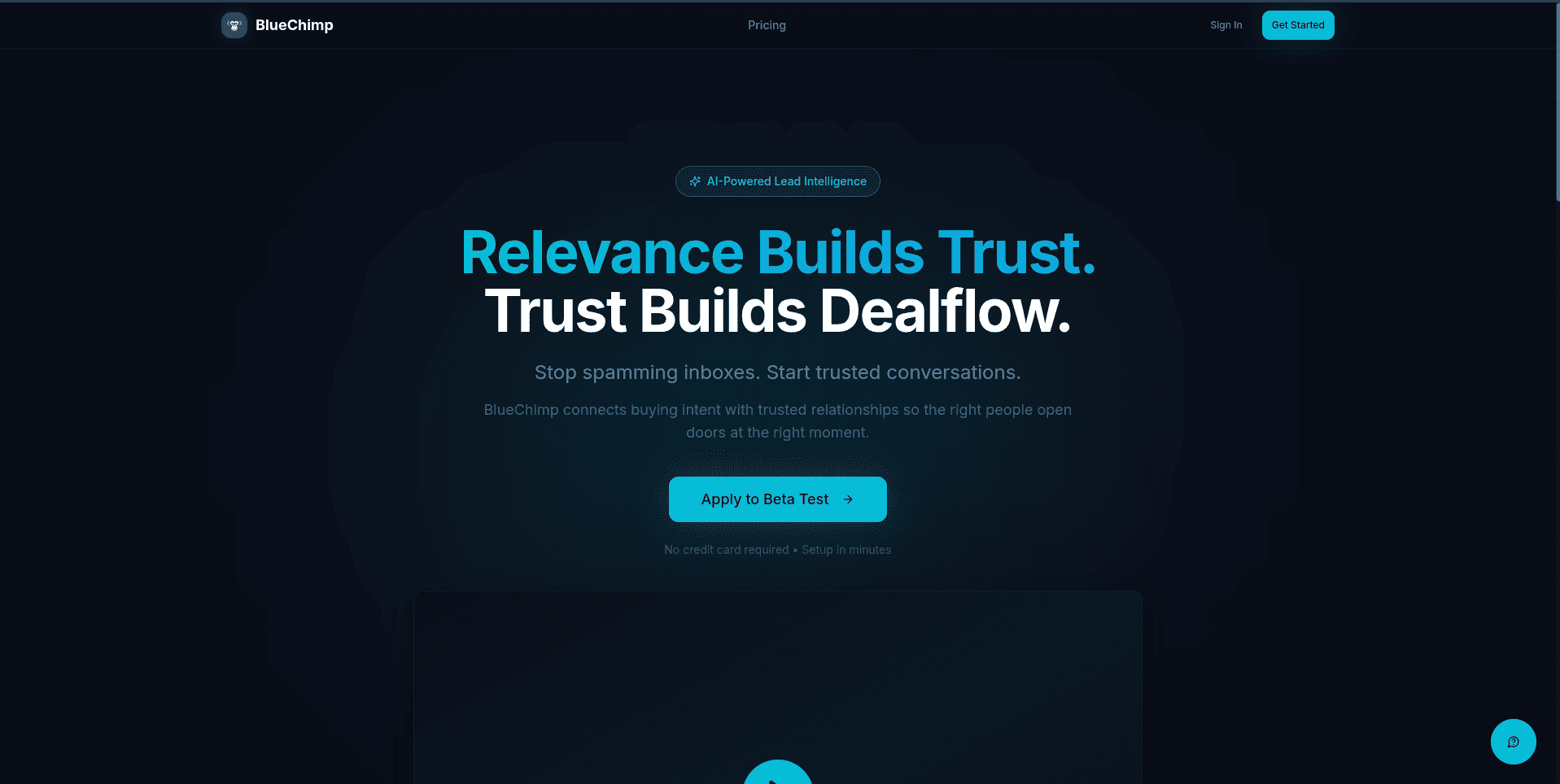 BlueChimp - Screenshot 1