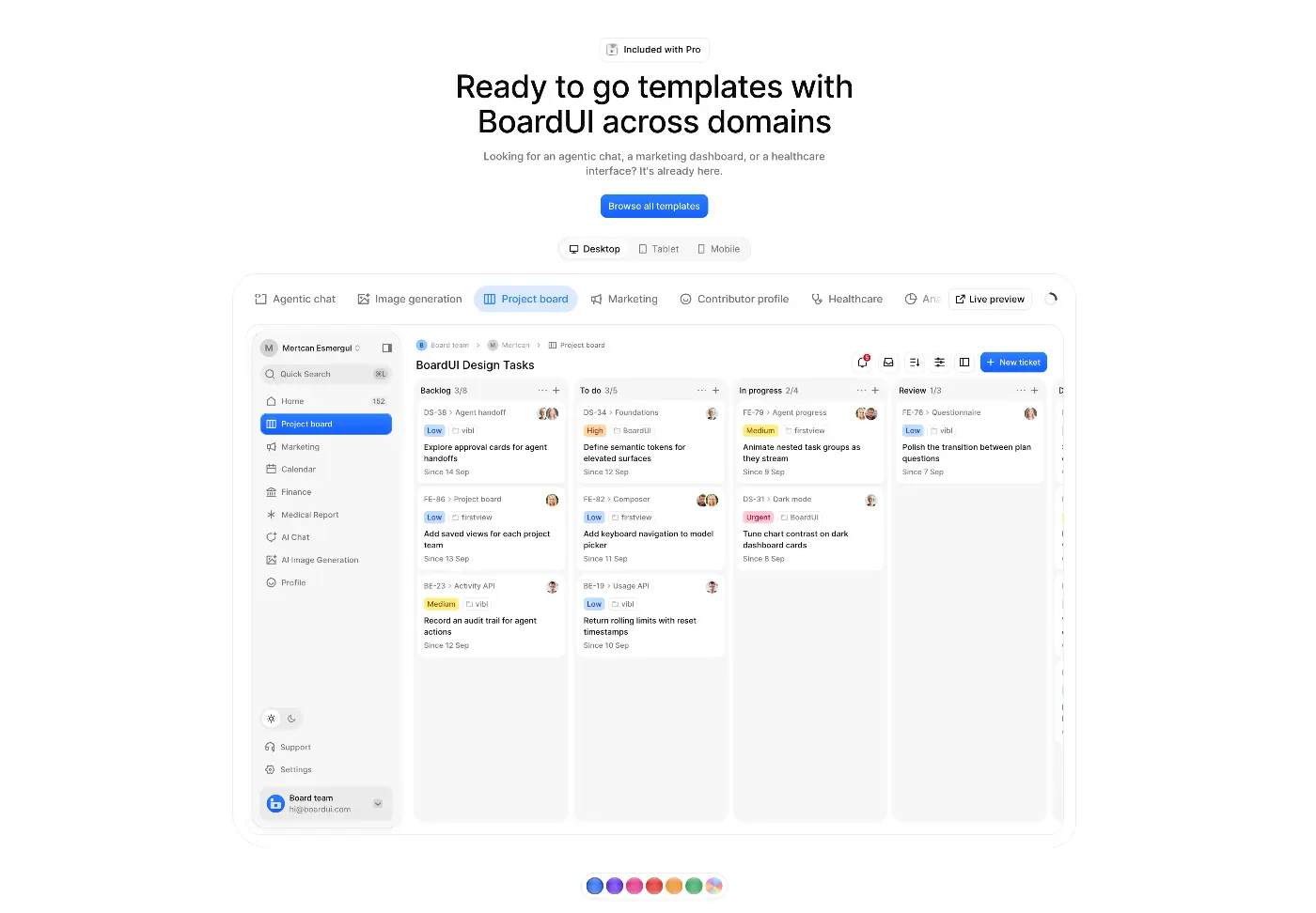 BoardUI - Screenshot 4