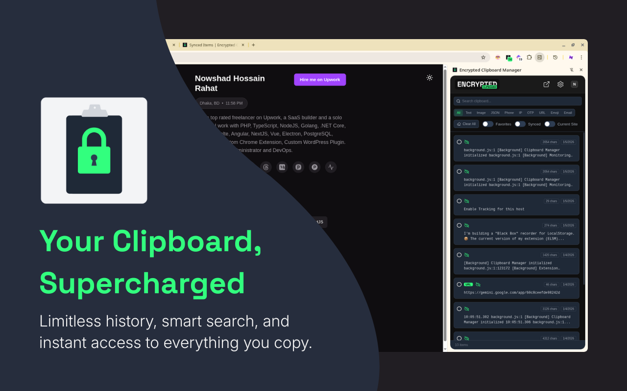 Encrypted Clipboard Manager - Screenshot 2