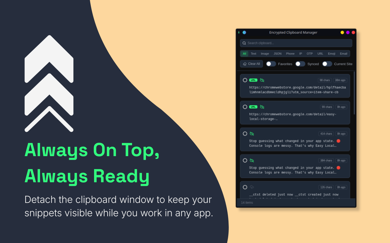 Encrypted Clipboard Manager - Screenshot 3
