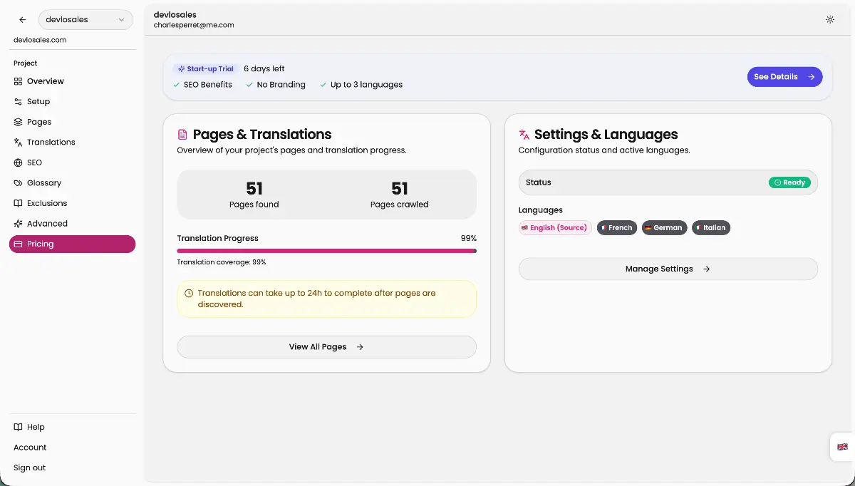 Lovalingo - Screenshot 2