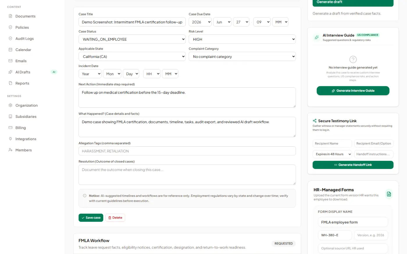 AI SoloHR - Screenshot 5