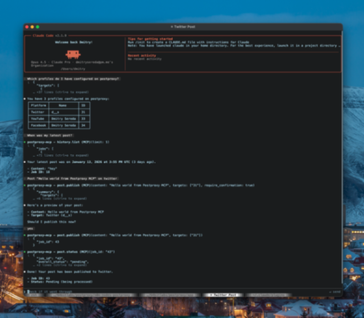 Postproxy - Screenshot 4