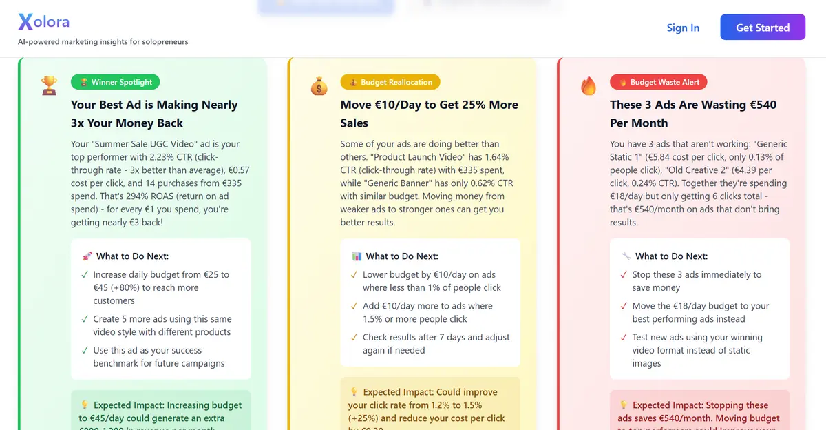 Xolora AI - Screenshot 2