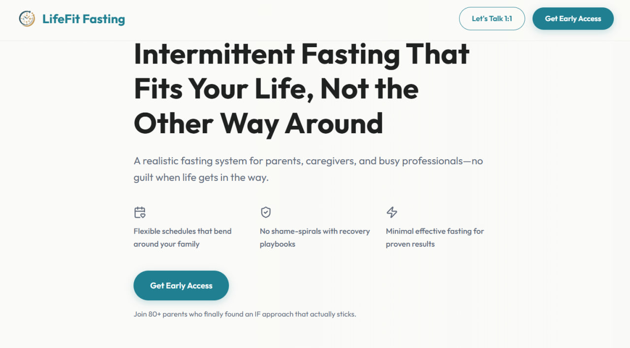 LifeFit - Fasting - Screenshot 1