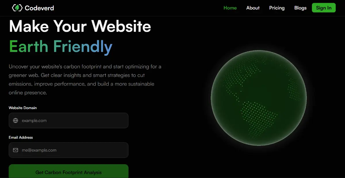 Codeverd - Screenshot 1