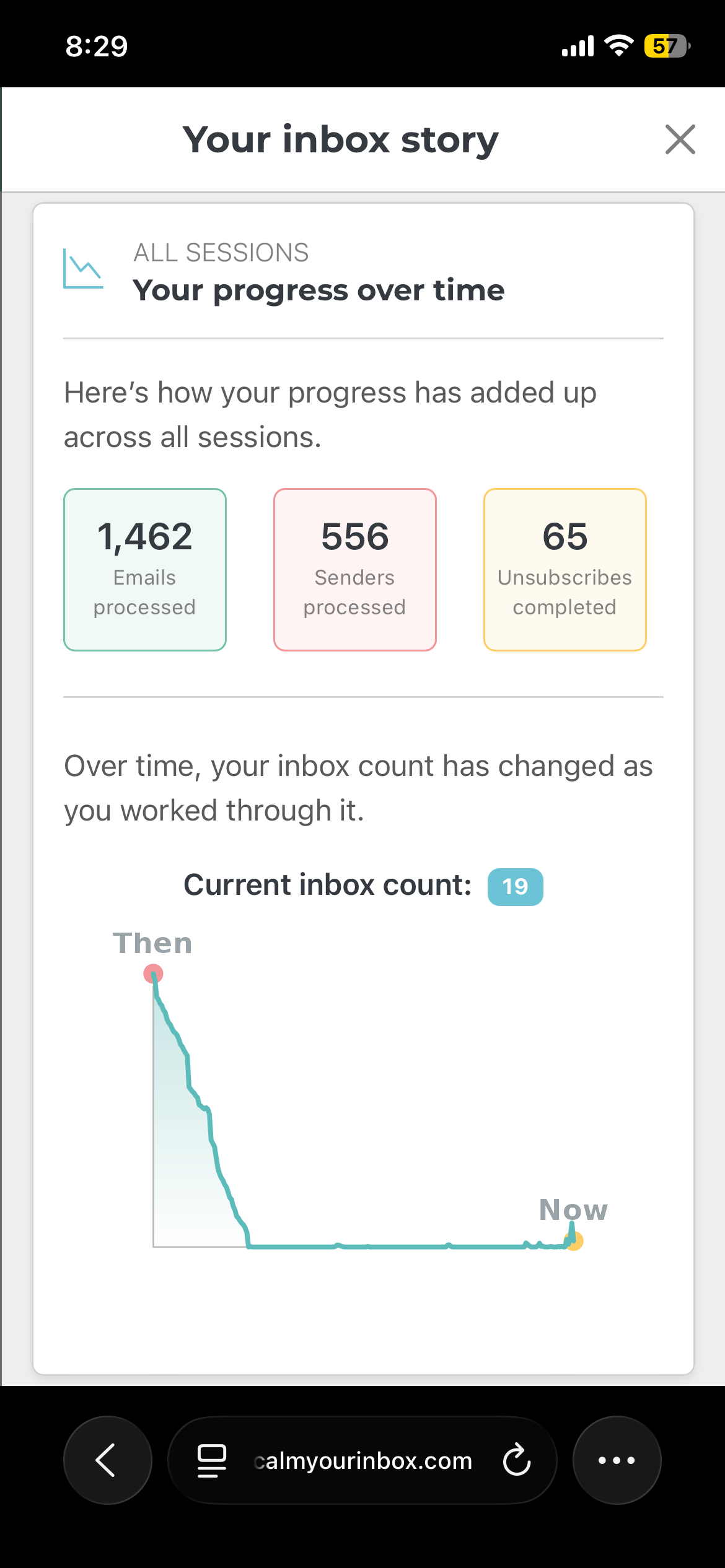 Calm Your Inbox - Screenshot 4