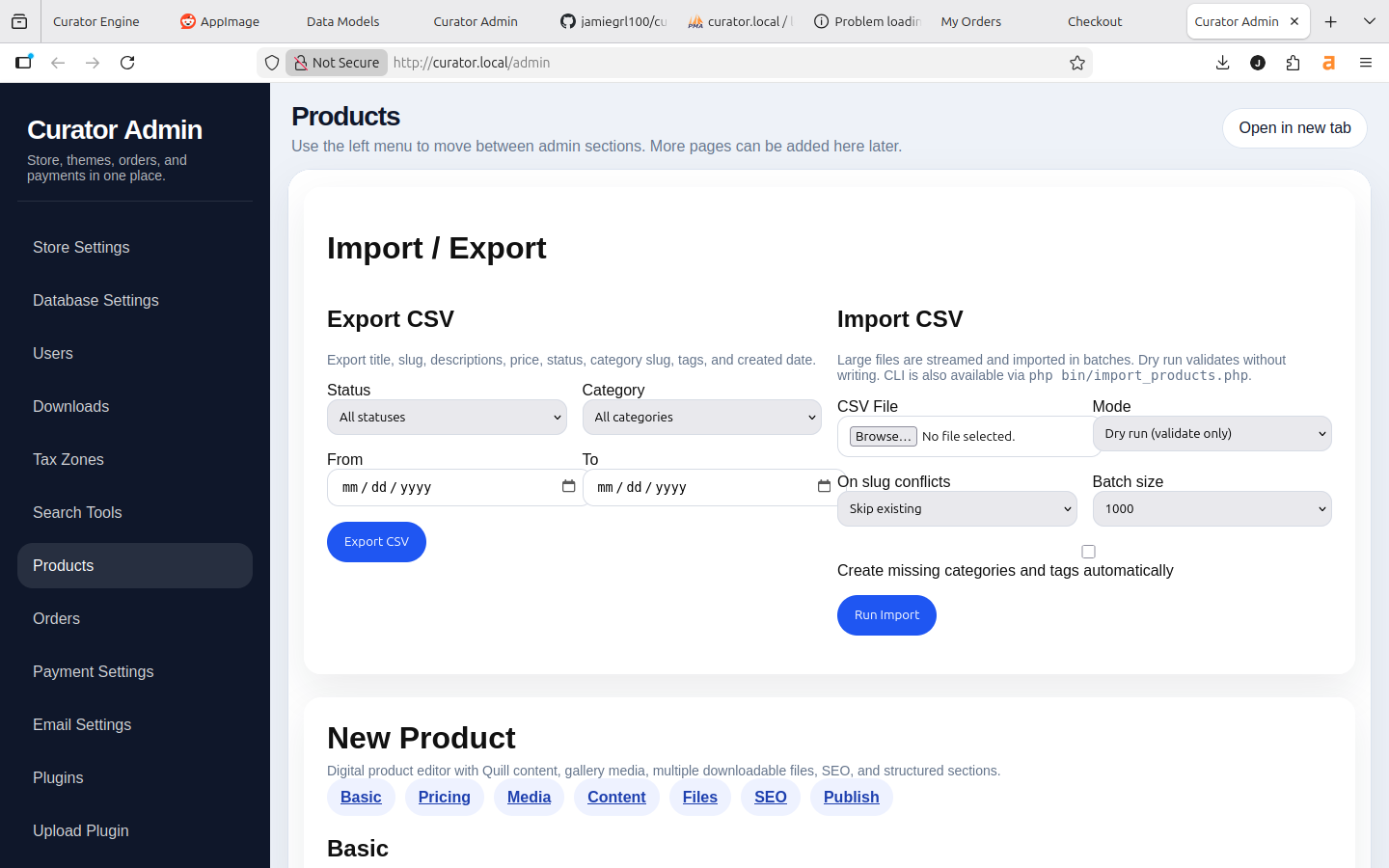 Curator Engine - Screenshot 2