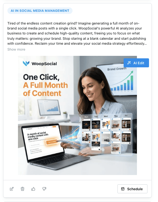 WoopSocial - Screenshot 2