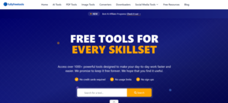 Fullyfreetools  - Screenshot 1