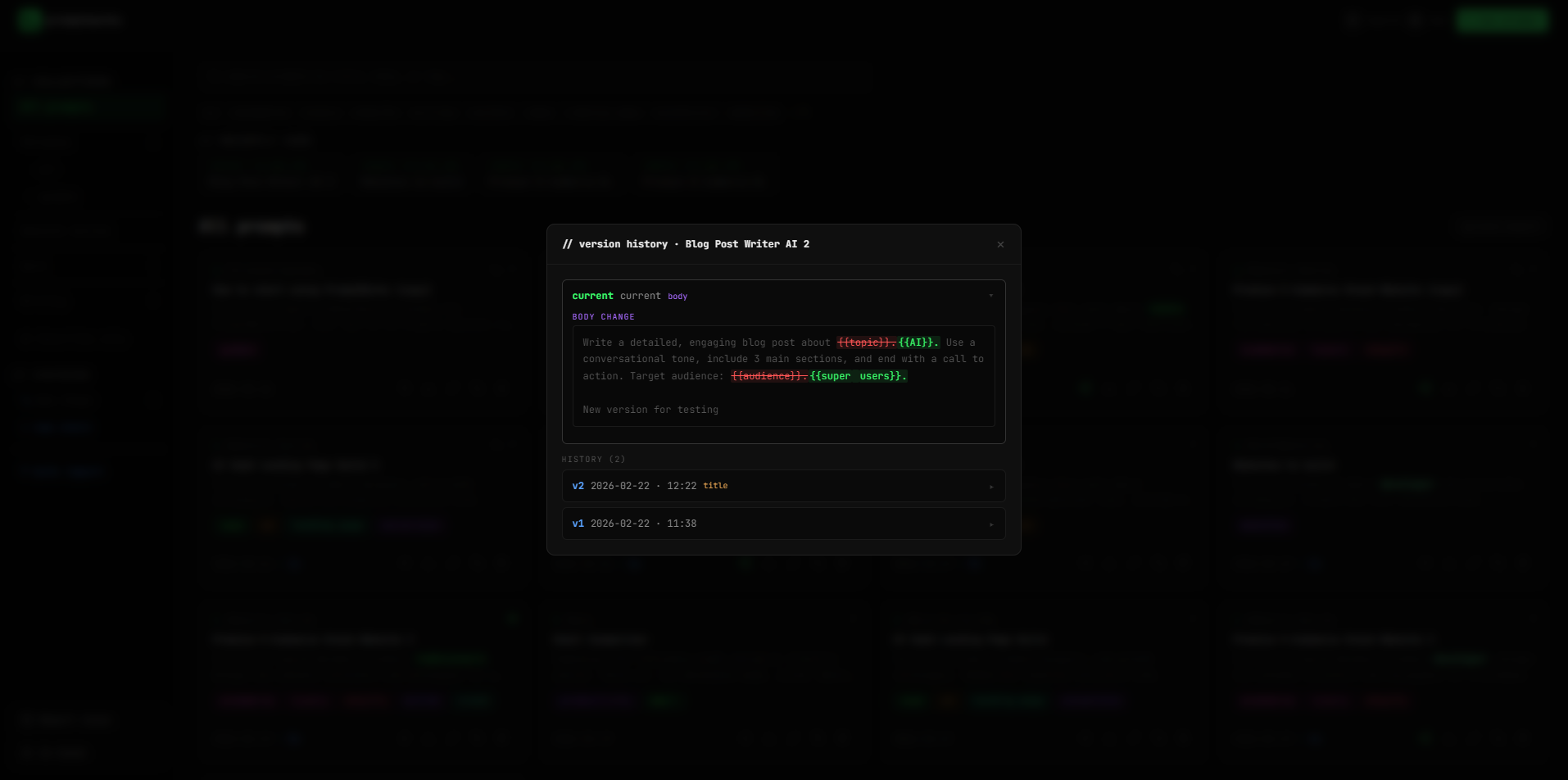 PromptWorks - Screenshot 3
