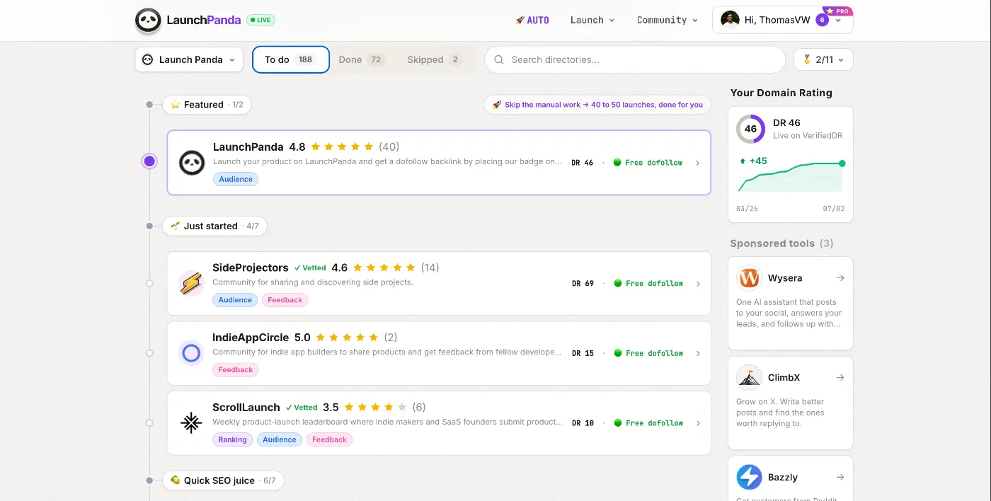 LaunchPanda - Screenshot 2