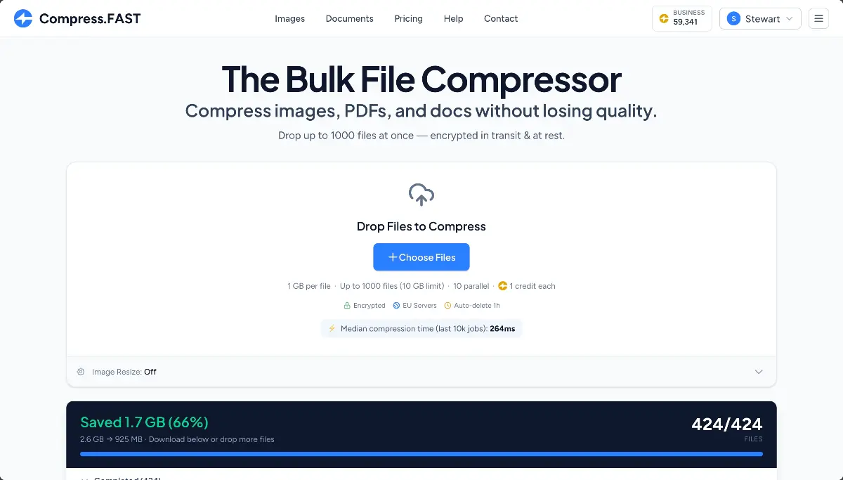 Compress.FAST - Screenshot 1