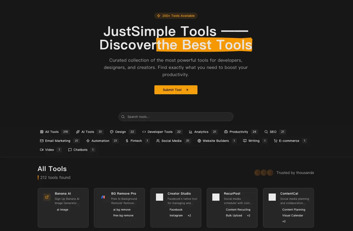 JustTools - Screenshot 1