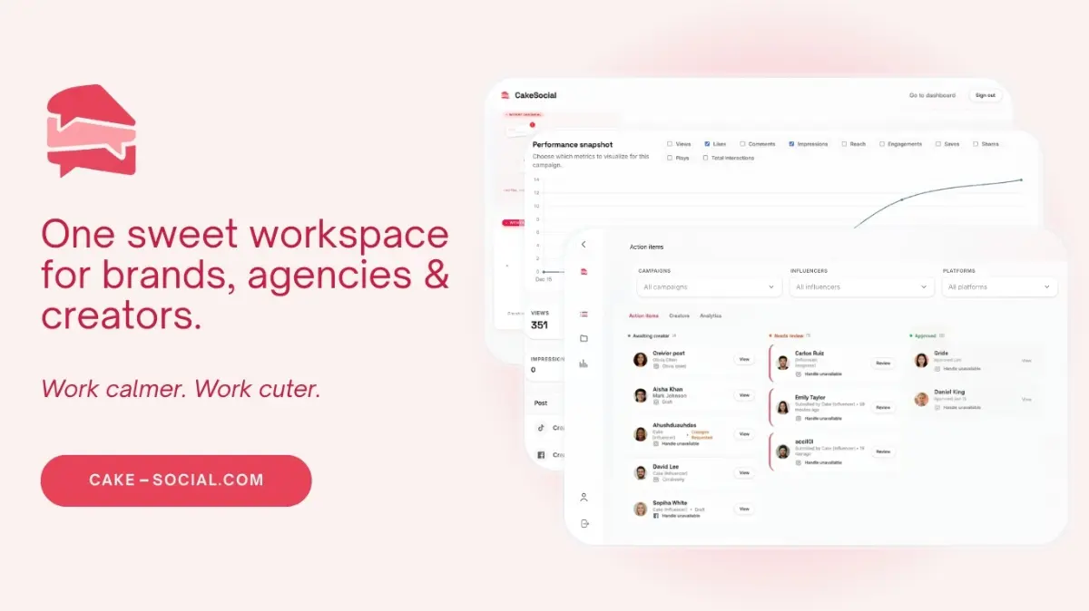 CakeSocial - Screenshot 1