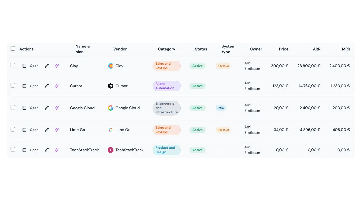 TechStackTrack - Screenshot 3