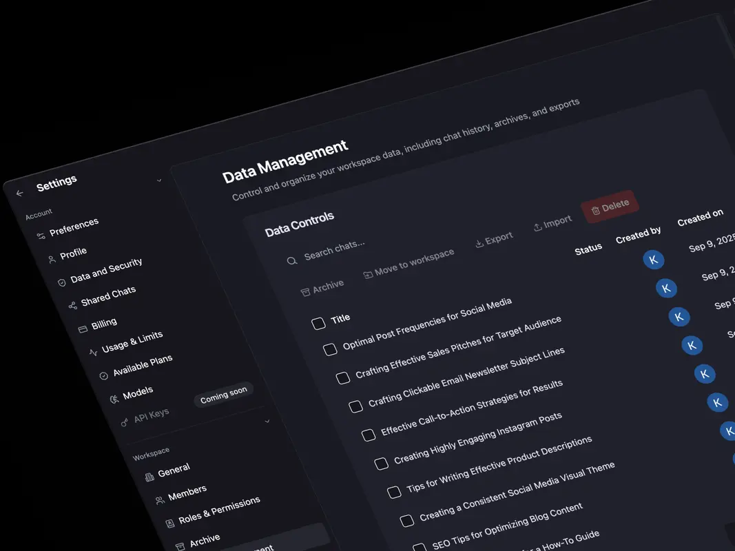 Mantle Chat - Screenshot 4