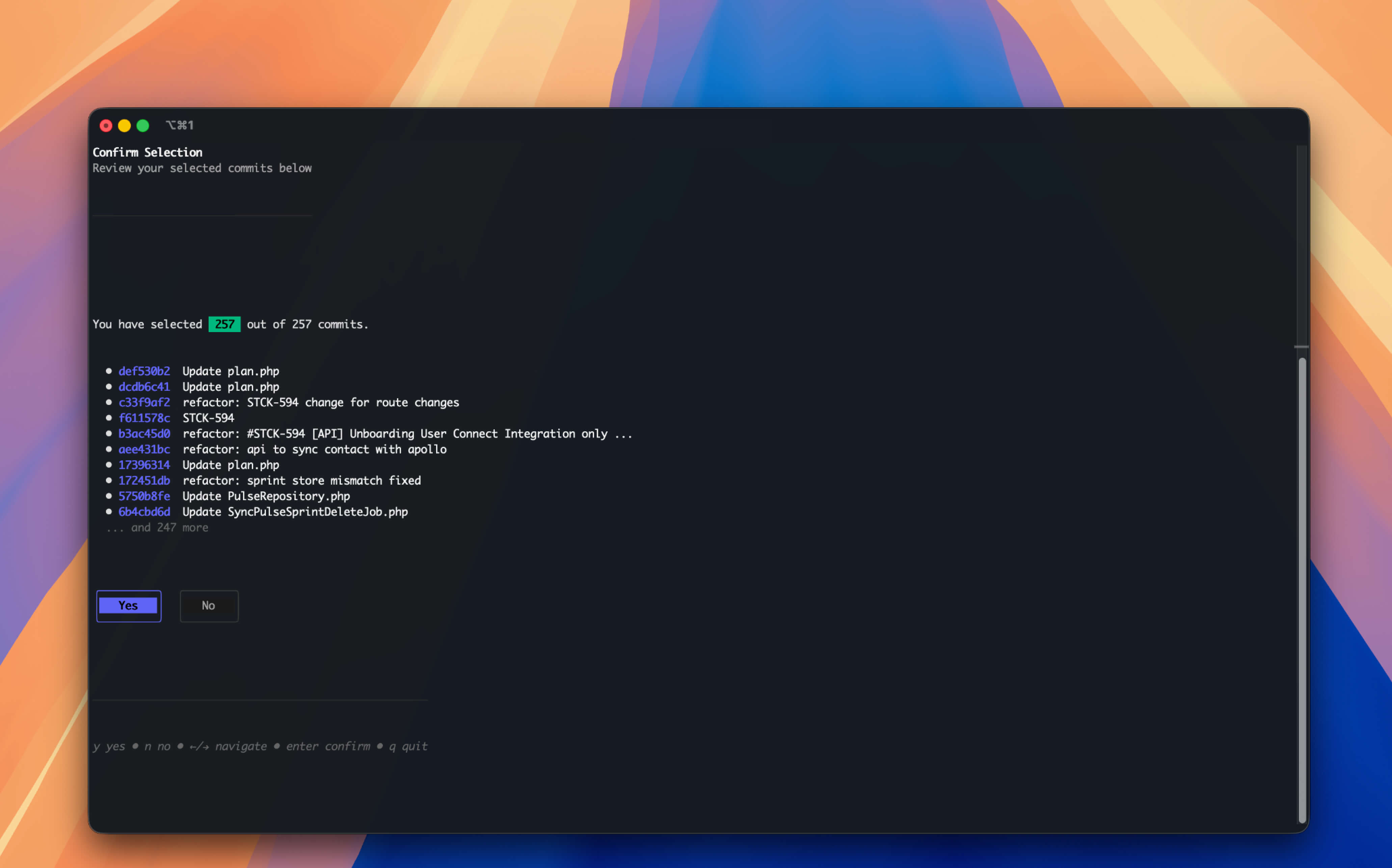 AutoReleaseNote - Screenshot 2