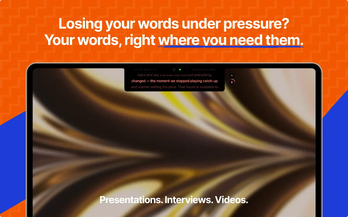 Unscripted: Prompter & Memos - Screenshot 3