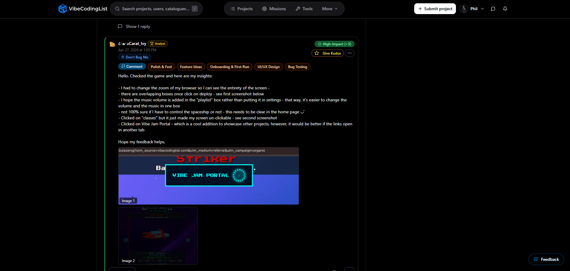 VibeCodingList - Screenshot 3