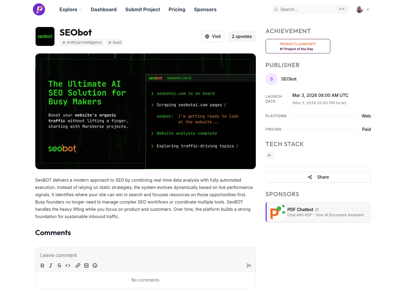 Product Launchify - Screenshot 3
